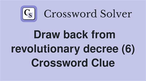 decree or settlement imposed crossword clue 6 The Crossword Solver found 30 answers to "decree (3)", 3 letters crossword clue