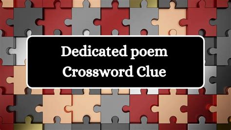 dedicate crossword clue  Search for crossword clues found in the Daily Celebrity, NY Times, Daily Mirror, Telegraph and major publications