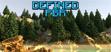 defined pbr - a vanilla rtx resource pack You need to apply a PBR resource pack to your global resources