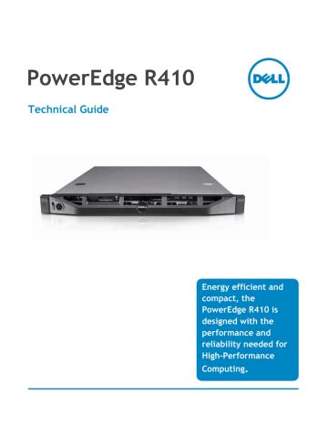 dell poweredge r410 manual  Page 22 PowerEdge R410 Technical Guidebook Figure 22