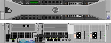 dell poweredge r420 visio stencil  Connecting The Power Cable (s) Securing The Power Cable (s) Turning On The System