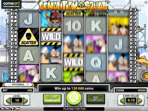 demolition squad netent Jouez gratuitement et sans téléchargement à la machine à sous Demolition Squad créer par le fournisseur de jeux de casino Netent