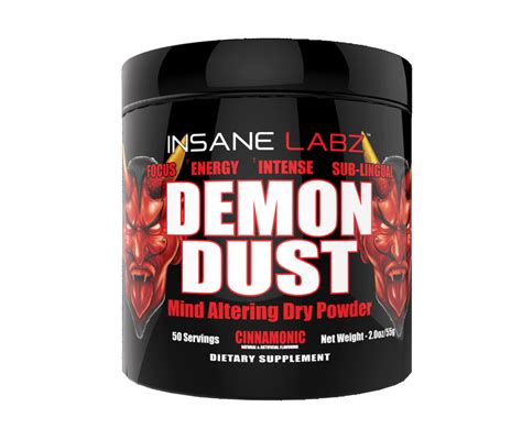 demon dust pre workout  item 1 Insame Labz DEMON DUST Mind Altering Energy Focus 50 Servings CINNAMONIC Insame Labz DEMON DUST