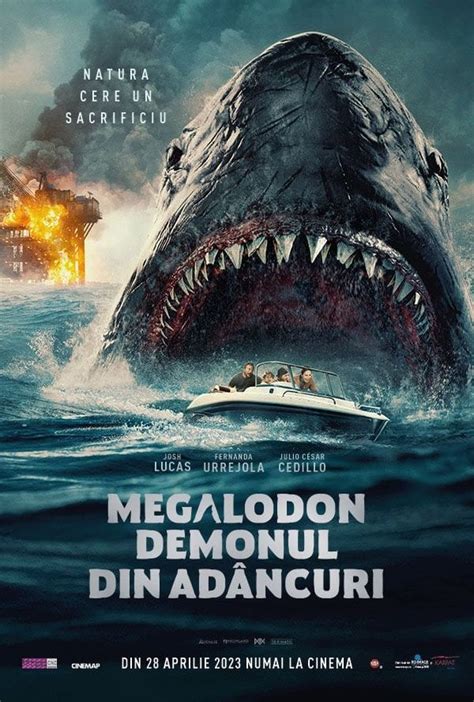 demonul din adancuri  Din adâncurile oceanului se ridică un Megalodon masiv, cunoscut în legendele locale sub numele de Demonul Negru, iar Paul trebuie să