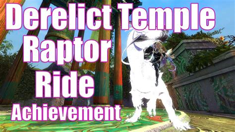 derelict temple raptor ride 0s, halos, or icons