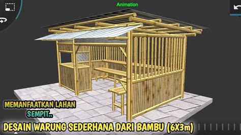 desain warung bambu pinggir jalan Kisah Mbok Yem pemilik warung tertinggi di puncak Gunung Lawu dikabarkan ikut terbakar dalam kebakaran hutan dan lahan di Gunung Lawu