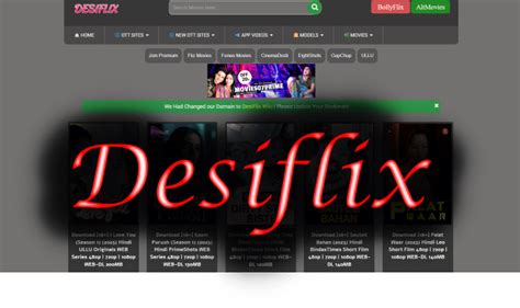 desiflix web site  The pirated movies will get uploaded on Desiflix