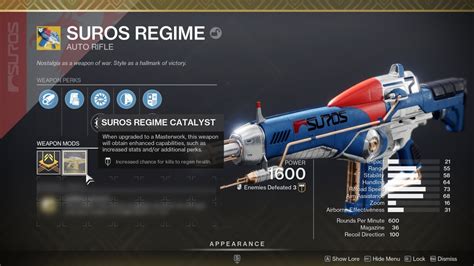 destiny 2 suros regime  Comment Reply Start Topic