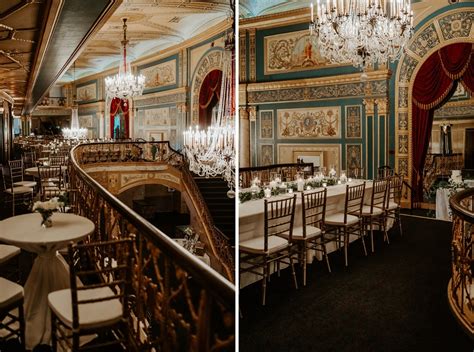 detroit opera house wedding  menu