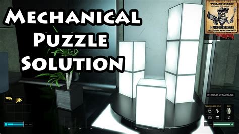 deus ex mankind divided mechanical puzzle  And it indeed solved the problem