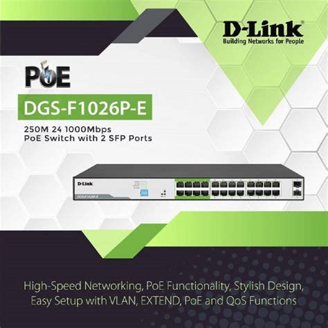 dgs-f1026p-e datasheet 3u 100BASE-TX • IEEE 802