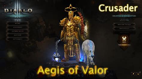 diablo 3 aegis of valor  My stats are: Strength - 10k Armor - 20k Blocking - 17,7k - 22,6k Block Chance - 18% Damage Reduction - 85,56%