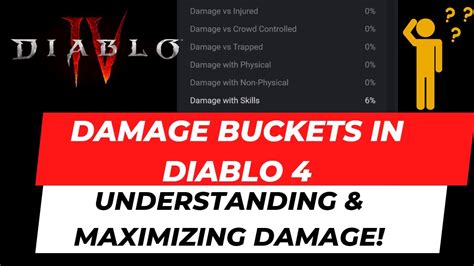 diablo 4 damage bucket spreadsheet  I'm not sure if it's all 100% accurate and I believe some quests are bugged, but it's a start