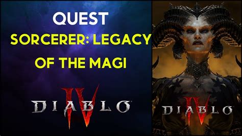 diablo 4 sorcerer legacy of the magi  Leveling Guide