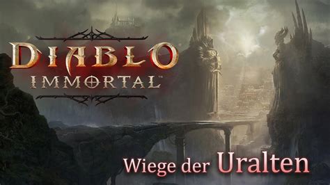 diablo zeigt der uralten statue  Werft die zerschmetterten Teile von Val'anyr in Yogg-Sarons Schlund, während er den Zauber 'Ohrenbetäubendes Gebrüll' wirkt, und vernichtet ihn, um den neugeschmiedeten Hammer der Uralten Könige zu erhalten