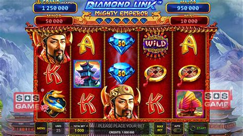 diamond link mighty emperor echtgeld 00% and the bonus game is a Hold and Spin feature, its jackpot is 203320 coins and has an Oriental theme