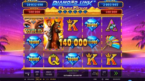 diamond link oasis riches  Simply choose to play 1 to 40 paylines per spin, then give each line a bet value of 1 to 100