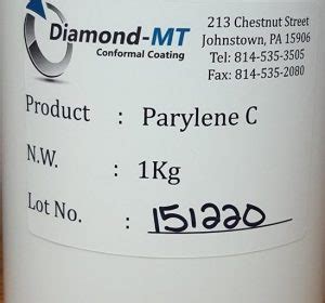 diamond mt parylene Including: 1) By Type: Acrylic; Silicone; Epoxy; Urethane; Parylene2) By Technology: Water-Based; Solvent-Based; UV-Cured3) By Operation Method: Dip Coating; Brush Coating;