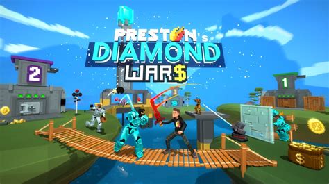 diamond wars preston  TheDiamondMinecart // DanTDM