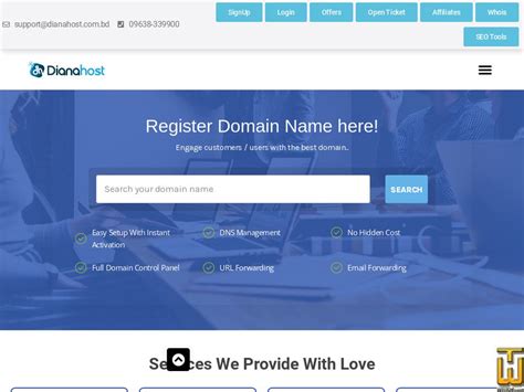 dianahost  It is also a reputed fast-emerging IT company in Bangladesh