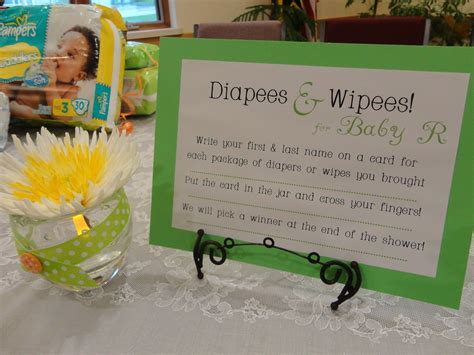 diaper raffle poem for shower invitations  Etsy