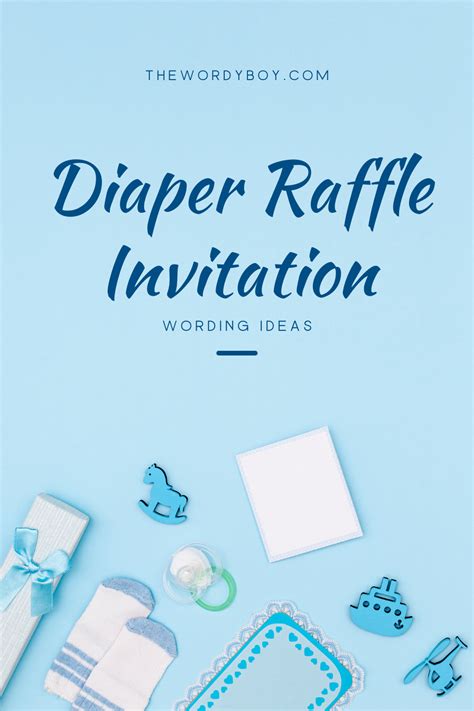 diaper raffle wording on invite  Free printable gender neutral Diaper Raffle Tickets