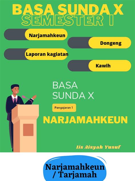 dina pangajaran basa sunda aya materi ngeunaan narjamahkeun nu dimaksud narjamahkeun nyaeta Purwakanti margaluyu téh nyaéta purwakanti anu timbul lantaran aya kecap dina tungtung padalisan, dina puisi anu dibalikan deui dina awal padalisan sapandeurieunana