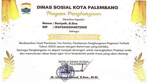 dinas sosial palembang  Media Sosial: Facebook 