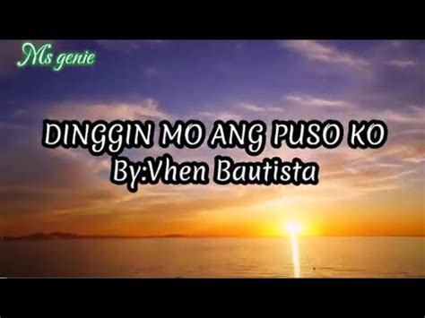 dinggin mo ang dalangin ko lyrics <em></em>