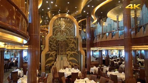 dining room queen victoria cruise ship interior  Chart Room (capacity 77 seats) is a full