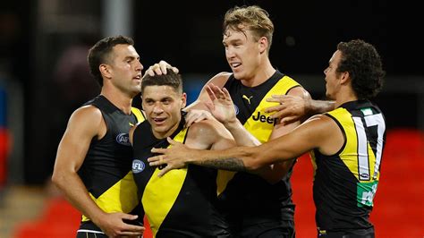 dion prestia afl tables 40) ← : 17: Rioli, Daniel: 22y 157d: 76 (50-0-26 65