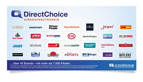 directchoice gutschein  The fact that no cash is paid out keeps it within the 44 euro exemption limit, which means it can usually be gifted as a tax-free non-cash benefit