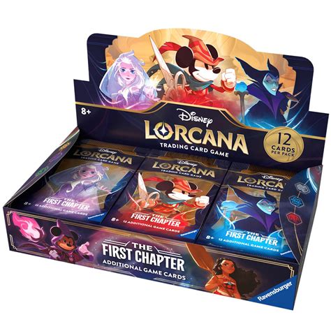 disney lorcana booster box canada Amber and Sapphire Starter deck: Around $40