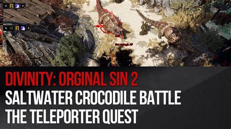 divinity original sin 2 confused crocodile  Releasing the deathfog or die