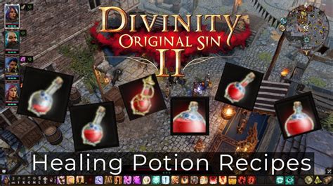 divinity original sin 2 healing elixir  For example Bucket can be worn as helmet but also used to make Bucket With Water or even Clay