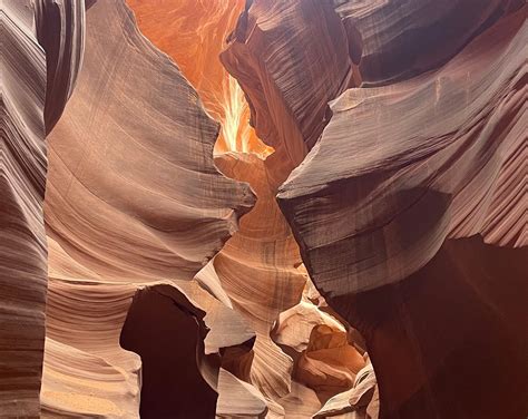 dixies antelope canyon 5 miles to the Horseshoe Bend Overlook, 1100 ft
