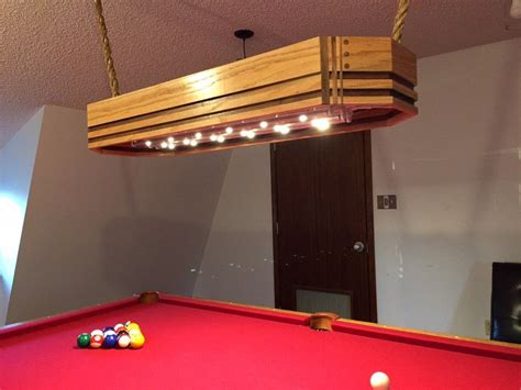 diy pool table light  We are confident you will find the perfect billiard light to compliment your game room! Billiard lights do