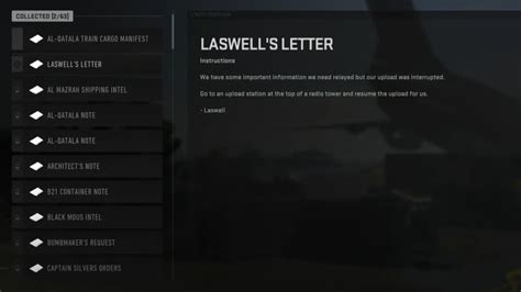 dmz laswell letter  Asides from a brand new map