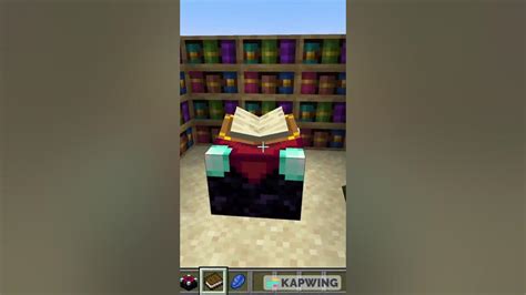 do chiseled bookshelves work with enchanting table An enchanting table is a block used to spend experience and lapis lazuli to enchant tools, weapons, armor and books