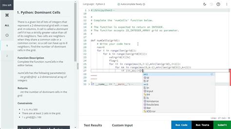 dominant cells hackerrank solution Arithmetic Operators in Python — HackerRank Solution