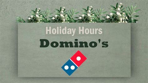 dominos hours  Sun