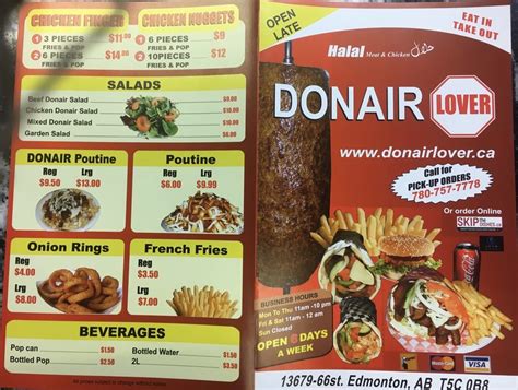 donair lab menu  Get delivery or takeout from Primetime Donair & Poutine at 5860 Terrace Road Northwest in Edmonton