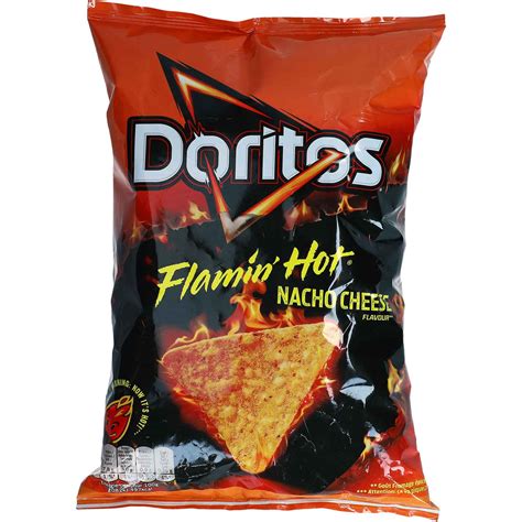 doritos flamin hot nacho cheese scoville  4 %Review: I liked the spicy chips but primarily because of the nacho flavor