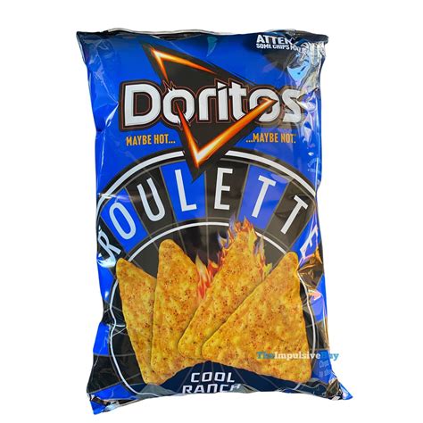 doritos roulette blauw  One out of a handful of chips takes the spice to Another Level! Laybourn, who is asthmatic, was eating the chips with her brother and a friend