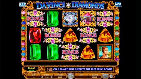 double davinci diamonds online pokies Da Vinci Diamond’s pokies come from the famous software IGT