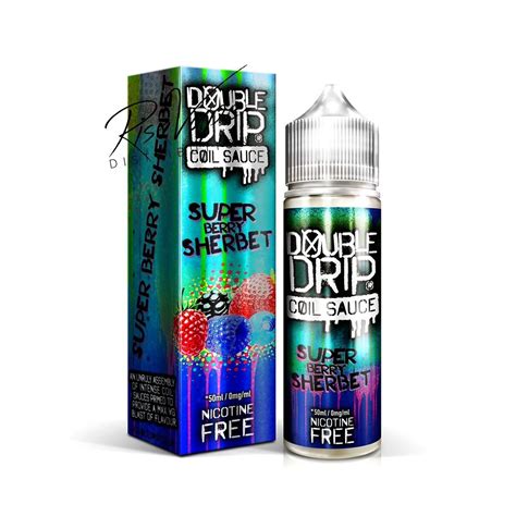 double drip super berry sherbert 5050 Buy Double Drip 50ml Shortfill for only £9