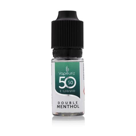 double menthol e-liquid by vapouriz nic salt range  Ionic e-liquids offer a luxurious vaping