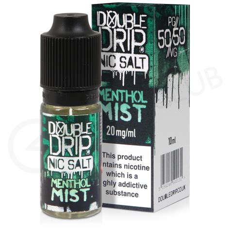 double menthol e-liquid by vapouriz nic salt range  5 E-Liquids for £10