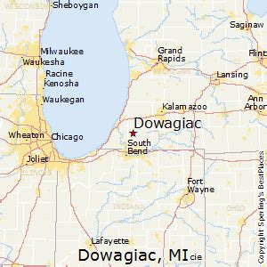 dowagiac michigan directions  It is the greater populated of two principal cities of and included in the Niles-Benton Harbor, Michigan Metropolitan Statistical Area, which has a population of 156,813