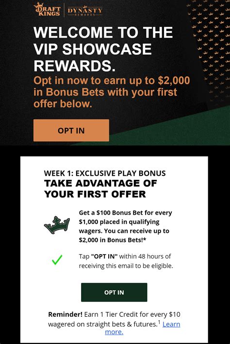 draftkings vip showcase ” While the rewards offered through the program aren’t advertised to the public, VIPs can expect